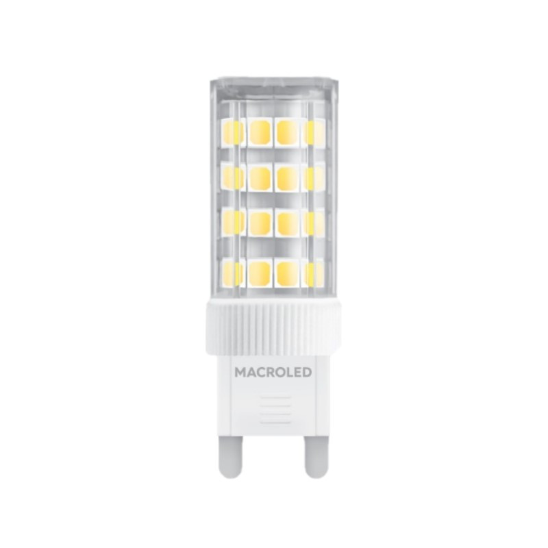 Lámpara led MACROLED G9 4.5w 390lm 2700k luz cálida