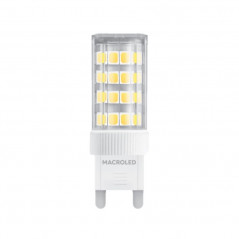 Lámpara led MACROLED G9 4.5W 390lm 6000k luz día