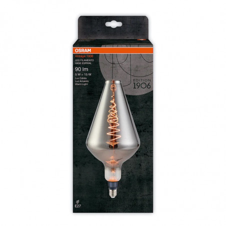 Lámpara led OSRAM VINTAGE EDITION 1906 5w 90lm 1800k luz cálida