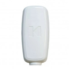 Ficha velador KALOP INTERRUPTOR macho 10a blanco lateral