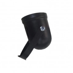 Cabezal SAN LORENZO cilindrico para 1 luz GU10 chapa negro