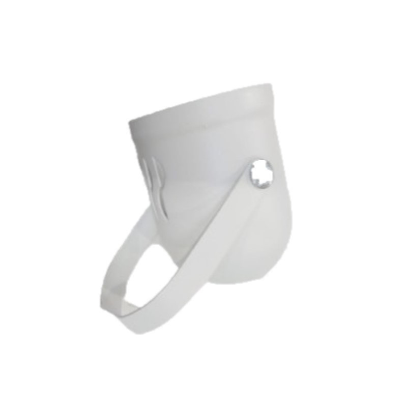 Cabezal SAN LORENZO cilindrico para 1 luz GU10 chapa blanco Cabezal SAN LORENZO cilindrico para 1 luz GU10 chapa blanco