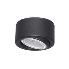 Spot crcular SAN LORENZO SPOTS móvil 1 luz para AR111 GU10 negro