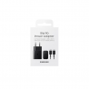 Cargador Original SAMSUNG EP-T151 USB-C 15W carga rápida negro con cable