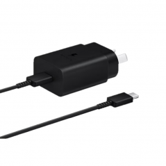 Cargador Original SAMSUNG EP-T151 USB-C 15W carga rápida negro con cable
