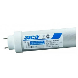 Tubo led sica g13 de 48w luz fría longitud 240 cm