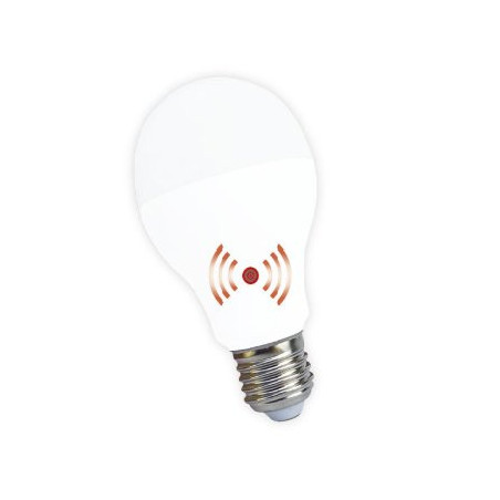 Lámpara led TBCin bulbo con fotocélula 10w 950lm 6000k luz fría