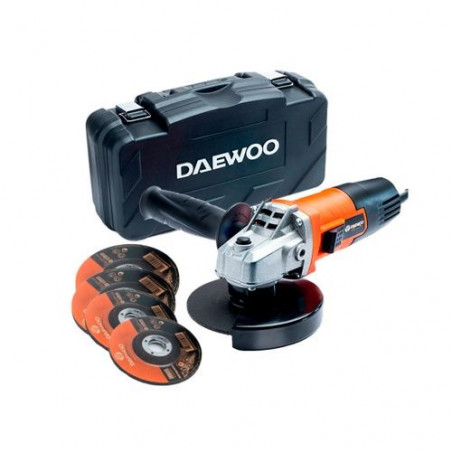 Amoladora angular DAEWOO DAAG115-75B 4 1/2 pulgadas disco 115MM 750W