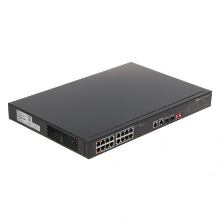 Switch DAHUA PFS3218-16ET 16 puertos poe 2sfp l2 no adm