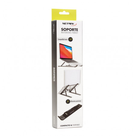 Soporte NETMAK para Notebook y Tablet 17' portable