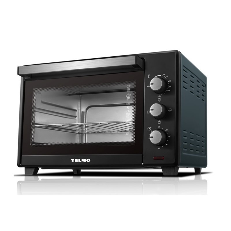 Horno eléctrico YELMO YL-45N 45 litros 1600W negro Horno eléctrico YELMO YL-45N 45 litros 1600W negro