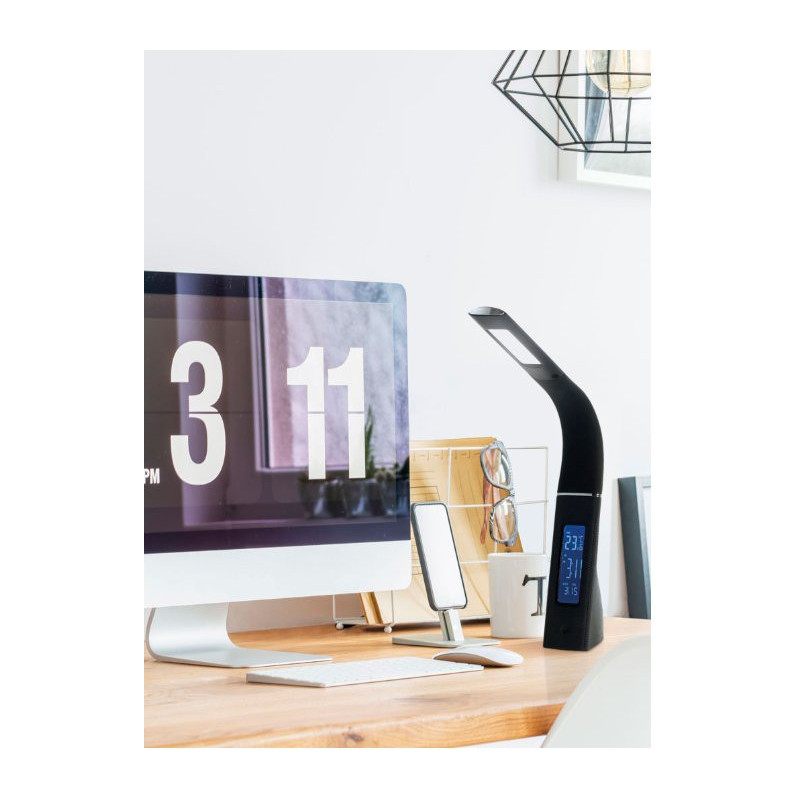 Lámpara escritorio DABOR BOSTON-V dimerizable con botón touch y visor digital