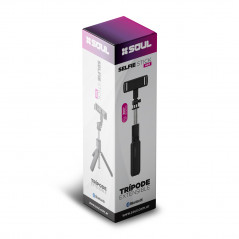 Soporte universal SOUL SELFIE STICK H50 trípode y bastón para celulares