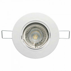 Spot de embutir SAN JUSTO para 1 luz GU10 plástico blanco