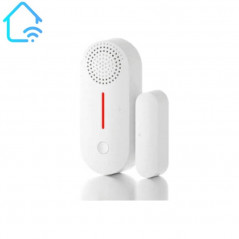 Sensor magnético TBCin 007-ST de apertura para puerta ventana smart wifi con luz y sonido