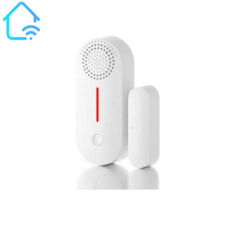 Sensor magnético TBCin 007-ST de apertura para puerta ventana smart wifi con luz y sonido