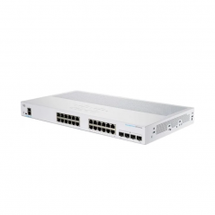 Swtich CISCO CBS250-24P-4GA 24p más 4 sfp administrable