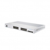 Swtich CISCO CBS250-24P-4GA 24p más 4 sfp administrable