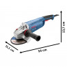 Amoladora angular BOSCH GWS 25-180 PROFESSIONAL 2500W 180MM
