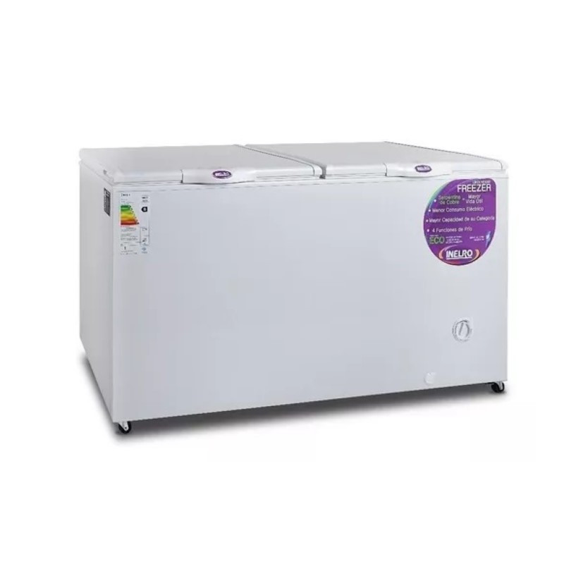 Freezer horizontal INELRO FIH 550A+ 470 Litros Inverter blanco