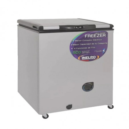 Freezer horizontal INELRO FIH130P+ 135 Litros Inverter gris