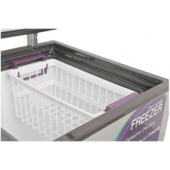 Freezer horizontal INELRO FIH130P+ 135 Litros Inverter gris