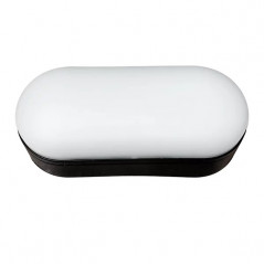 Tortuga led BAEL LEO ovalado IP65 12W 960lm 6500K luz fría negra