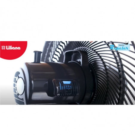 Ventilador de Pie LILIANA VPM2016 20'' paletas metalicas orbital repelente de insectos