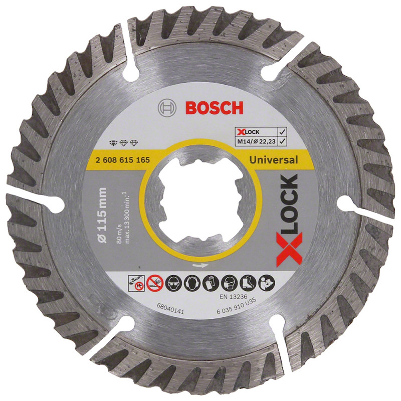 Disco de corte de diamante BOSCH STANDARD 115mm Disco de corte de diamante BOSCH STANDARD 115mm