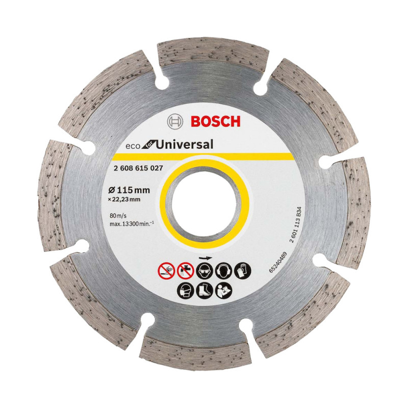 Disco de corte de diamante BOSCH ECO 115mm Disco de corte de diamante BOSCH ECO 115mm
