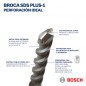 Broca BOSCH SDS PLUS-1 acero 6x100mm