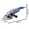 Amoladora angular BOSCH GWS 25-230 PROFESSIONAL 2500W 230mm