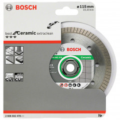 Disco de corte de diamante BOSCH BEST FOR CERAMIC 115mm