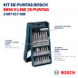 Kit de puntas BOSCH MINI X-LINE 25 piezas