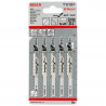 Kit hojas de sierra caladora BOSCH T101BF 5 unidades