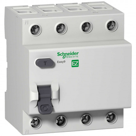 Interruptor Diferencial SCHNEIDER EASY9 RCCB Tetrapolar 40a 30ma