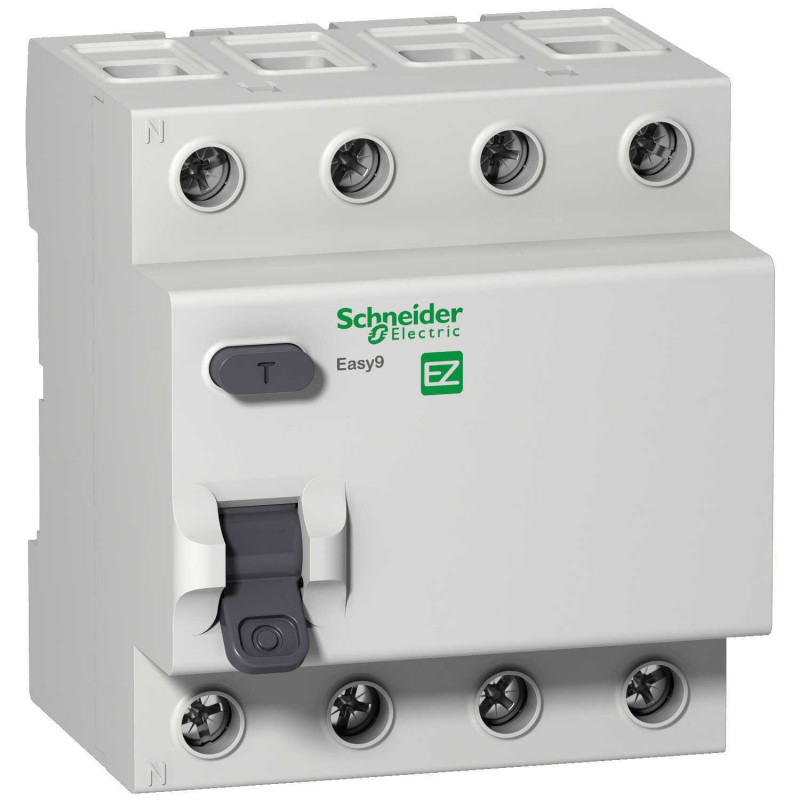 Disyuntor SCHNEIDER EASY9 tetrapolar 63A 30mA