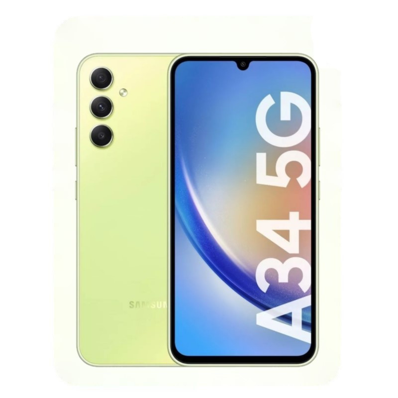 Celular SAMSUNG GALAXY A34 6gb RAM 128 gb verde