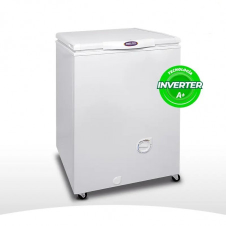 Freezer horizontal INELRO FIH130 135 Litros Inverter blanco