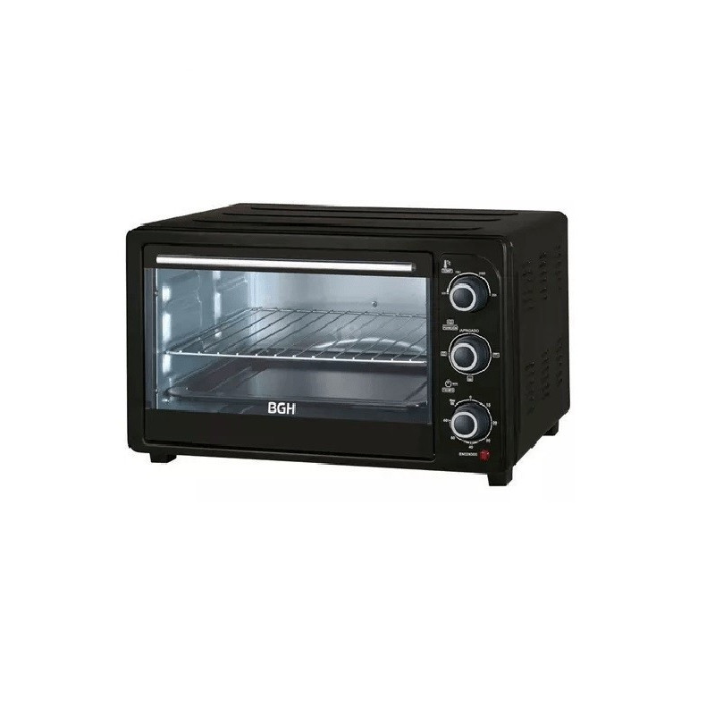 Horno eléctrico BGH BHE25M19N 25 litros 1380W negro