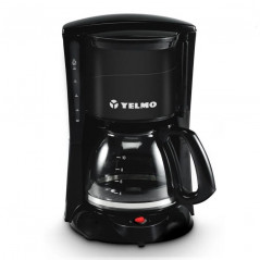 Cafetera automática YELMO CA7108 1,25 litros 800W negro