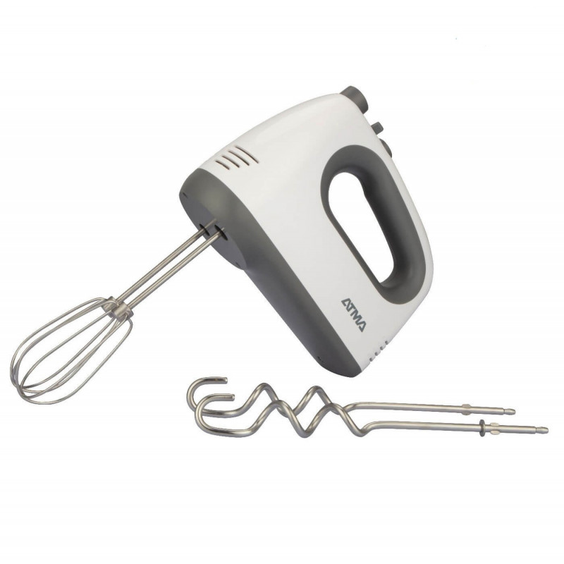 Batidora de mano ATMA BM8738AP 300W 5 velocidades blanca Batidora de mano ATMA BM8738AP 300W 5 velocidades blanca