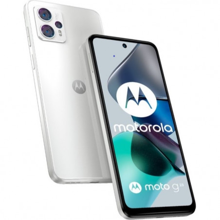 Celular MOTOROLA G23 4GB RAM 128GB blanco con cargador