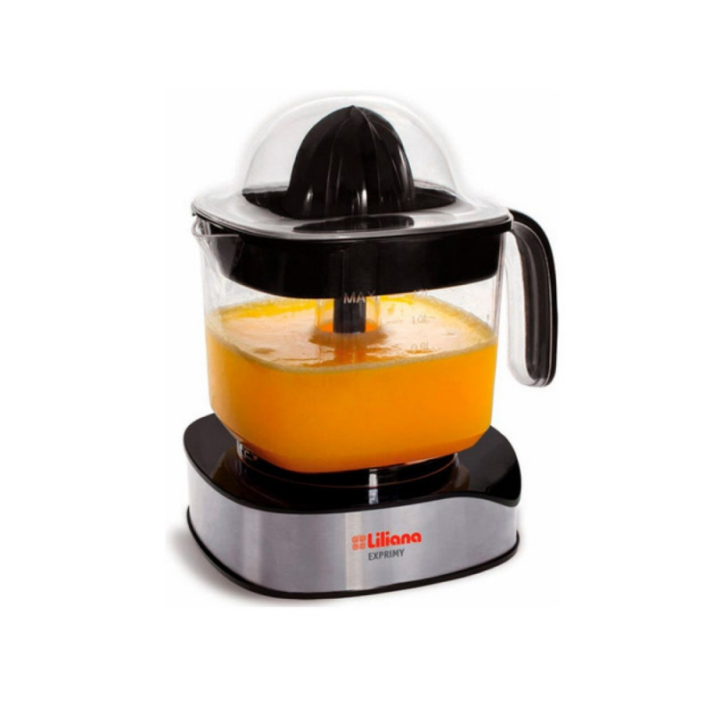 Exprimidor de jugo LILIANA AE921 1,2 litros 40W acero inoxidable negro Exprimidor de jugo LILIANA AE921 1,2 litros 40W acero inoxidable negro
