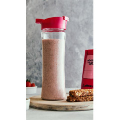 Licuadora portátil ULTRACOMB TO GO LC-2203R 350W 600ml rosa