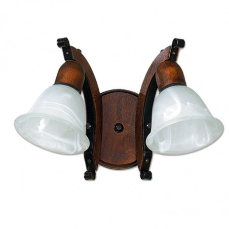 Aplique carilux murano 2 luces e27