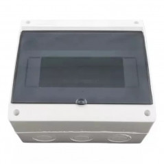 Caja para térmicas SISTELECTRIC 8 módulos exterior blanco