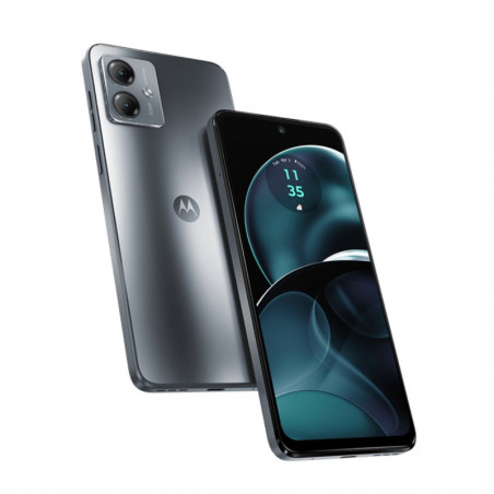Celular MOTOROLA G14 4gb RAM 128gb gris con cargador