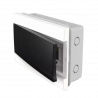 Caja SISTELECTRIC para 8 módulos DIN para embutir IP30 puerta fumé