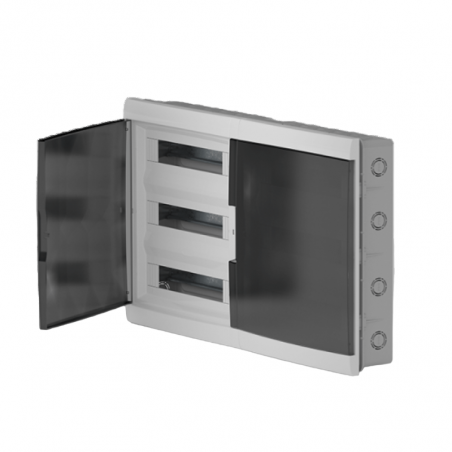 Caja para térmicas SISTELECTRIC 72 módulos embutir blanco